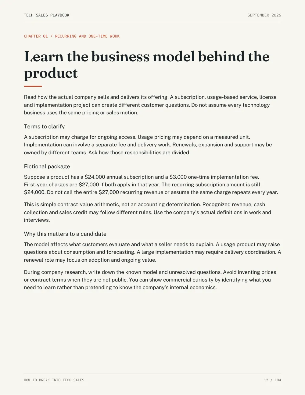 Page 12 from How to Break Into Tech Sales